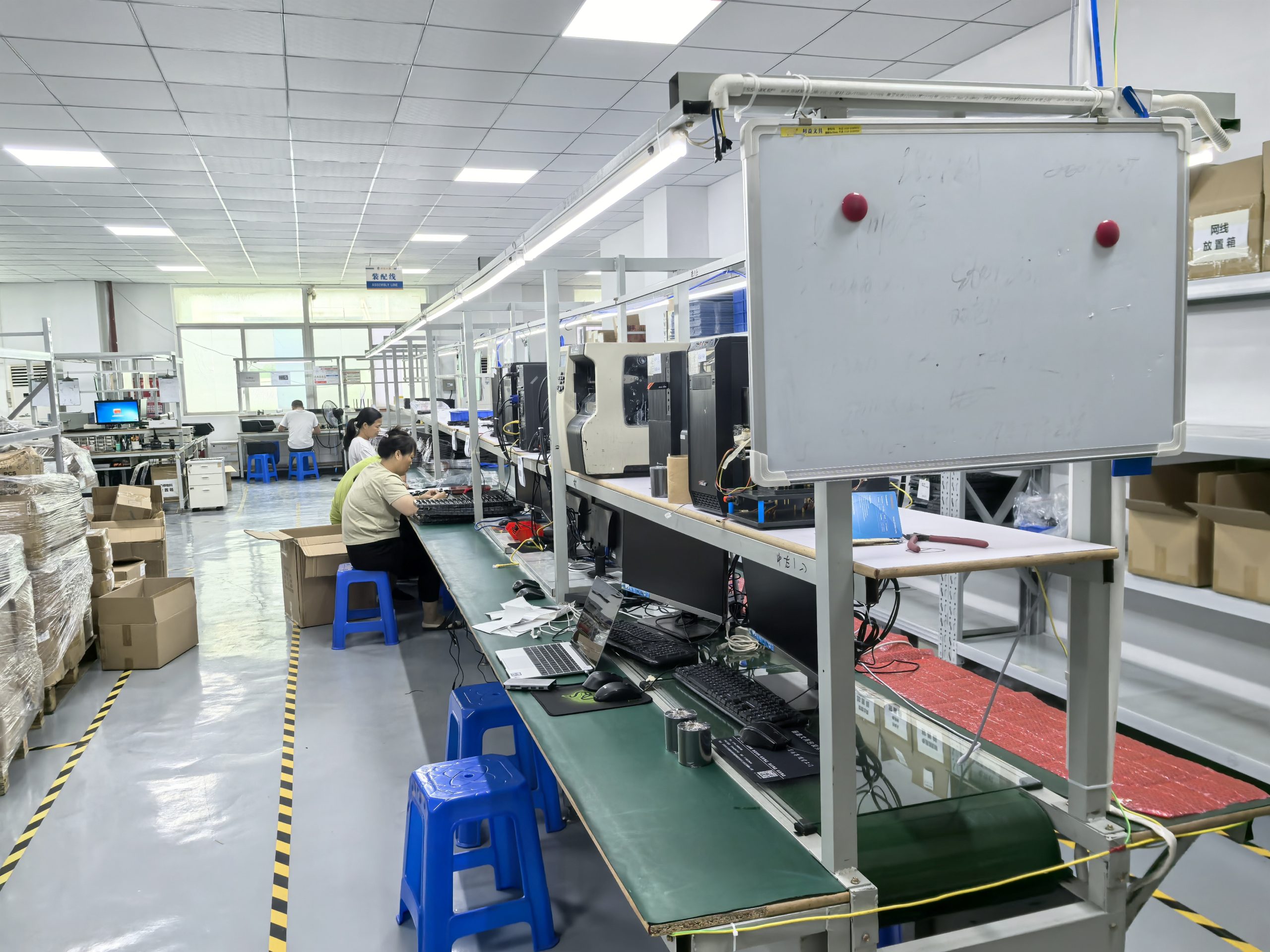 ZRONE Link electronics factory workshop and production line