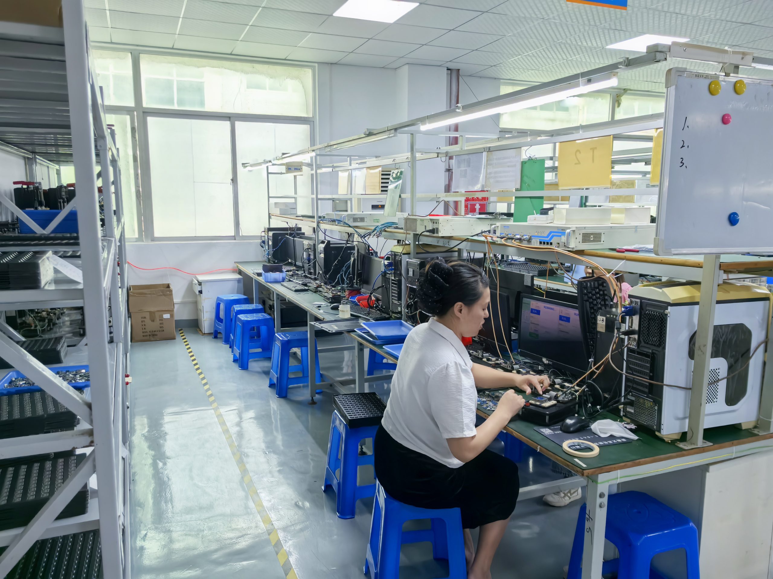 ZRONE Link electronics factory workshop and production line